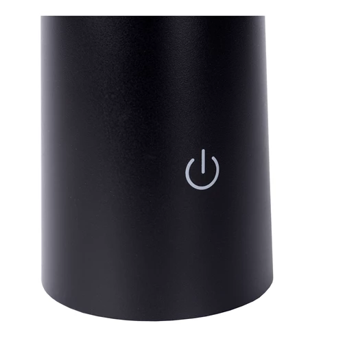 Lucide JIVE - Oplaadbare Tafellamp Binnen/Buiten - Accu/Batterij - Ø 13,7 cm - LED Dimb. - CCT - 1x3W 2800K/6500K - IP44 - Zwart - detail 5